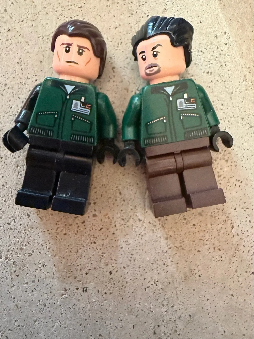 LEGO LexCorp Henchman minifigures Superman Batman